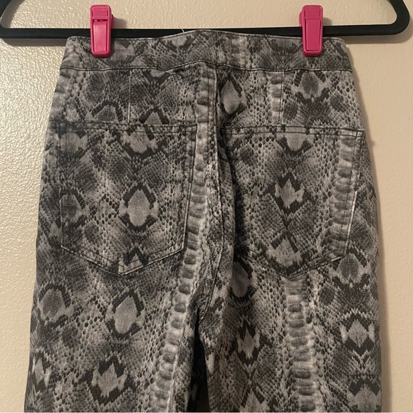 WE THE FREE Just Float On Snake Print Flare Jean - Picture 4 of 7